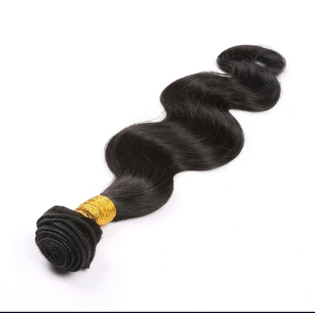 Dana Belle Natural Color Body Wave Single Bundle 100% Virgin Human Hair ...